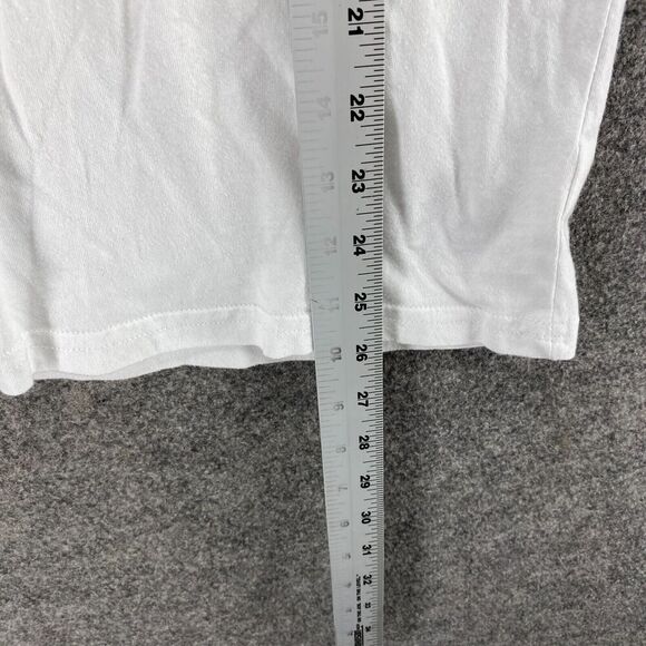 Vans T-Shirt Men S Small White Crew Neck Short Sleeve Pullover Cotton Custom Fit - Picture 7 of 8